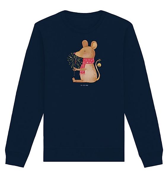 Mr. & Mrs. Panda Longpullover Größe M Maus Weihnachten - French Navy - Gesc günstig online kaufen