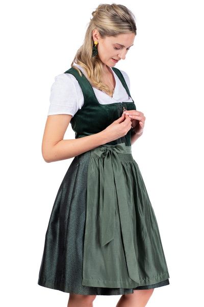 Spieth & Wensky Dirndl Samt Dirndl günstig online kaufen