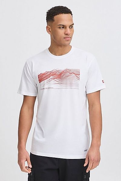 North Bend T-Shirt NBCarsten M Atmungsaktives T-Shirt mit Frontprint günstig online kaufen