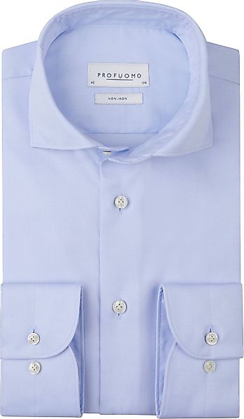 Profuomo Twill Hemd Hellblau  - Größe 37 günstig online kaufen