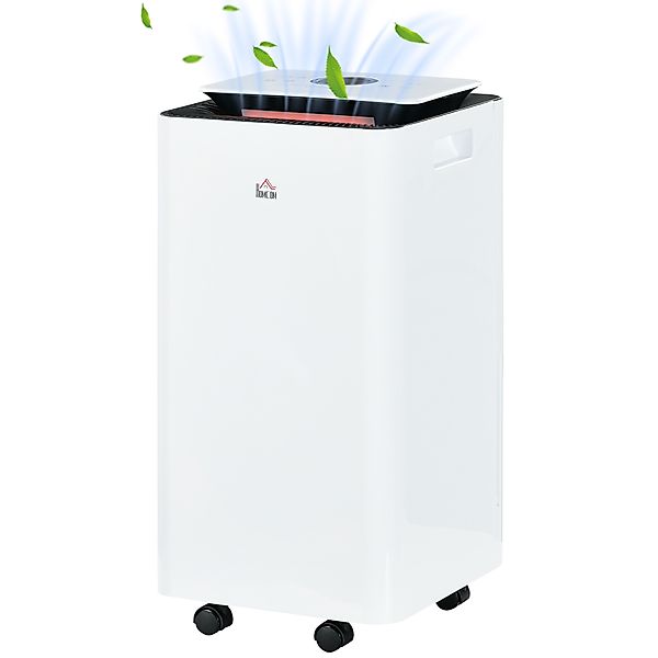 HOMCOM Luftentfeuchter Portable von 10L/Tag mit 5 Modi, 2 Geschwindigkeiten günstig online kaufen