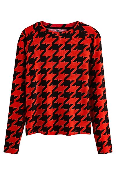 Next Blusenshirt Weiches, geripptes, leichtes Langarmshirt günstig online kaufen