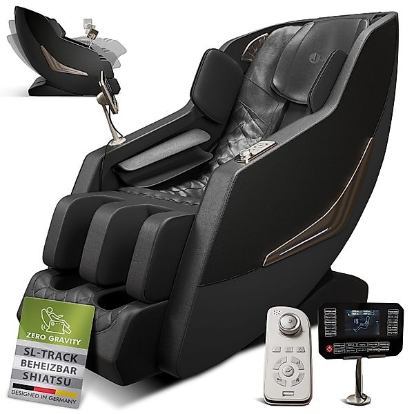 Juskys Massagesessel Paros, Ganzkörpermassage, SL-Track, Zero-Gravity, günstig online kaufen