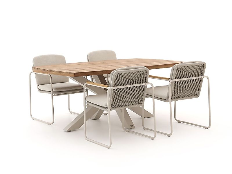 Bellagio Sordio/Induno deens Ovaal 180cm dining tuinset 5-delig günstig online kaufen