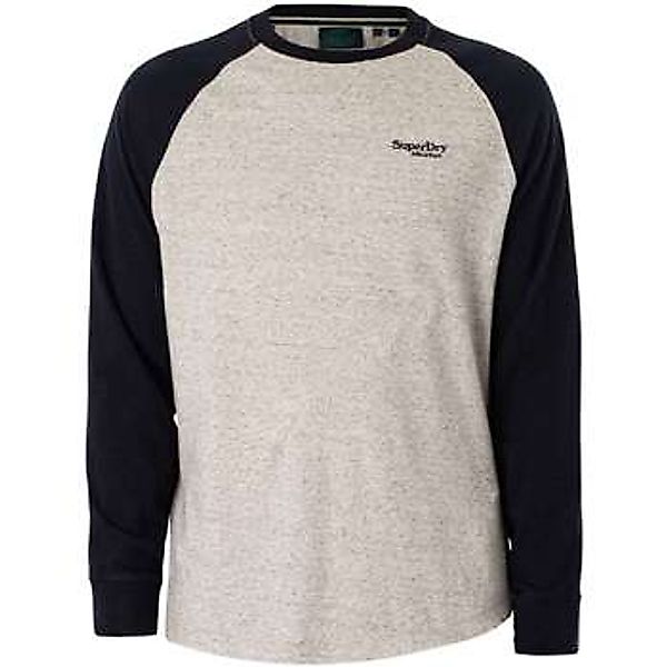 Superdry  T-Shirt Baseball-T-Shirt mit Essential-Logo günstig online kaufen