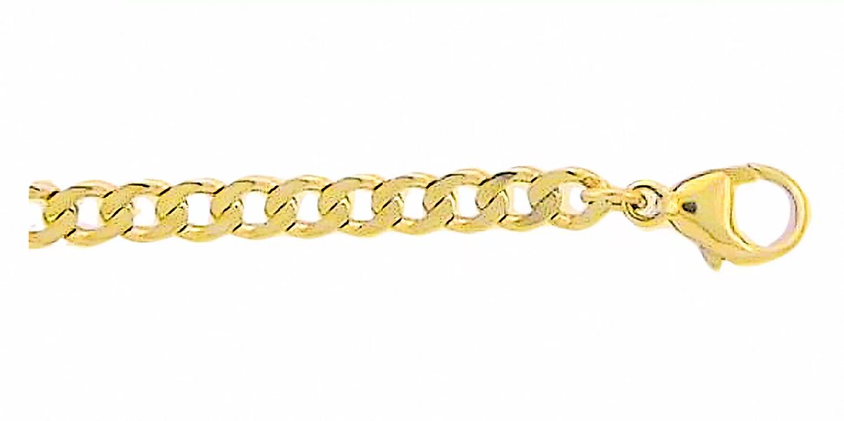 Adelia´s Goldarmband "Damen Goldschmuck 333 Gold Flach Panzer Armband 19 cm günstig online kaufen