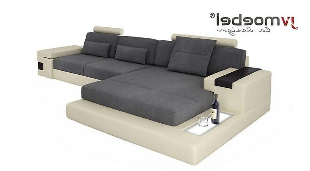 Xlmoebel Ecksofa Hochwertiges Ecksofa mit modernem Design und Stoffbezug fü günstig online kaufen