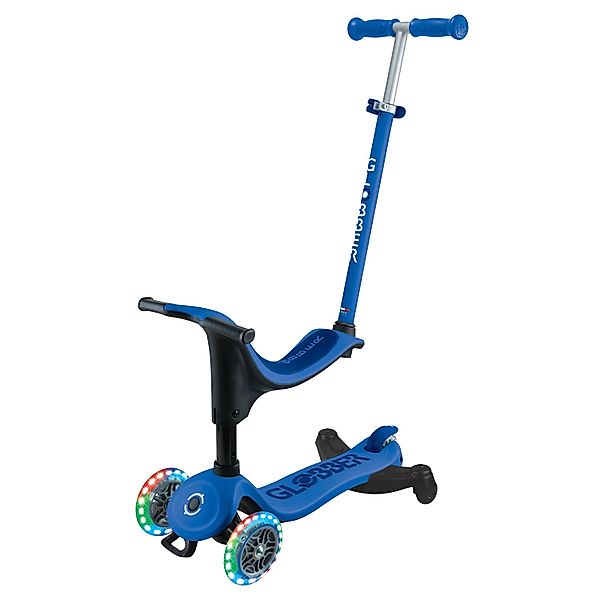 Globber Go-Up Sporty Lights 360 3in1 Aufsitzrad Laufrad Scooter 120/80mm 3- günstig online kaufen