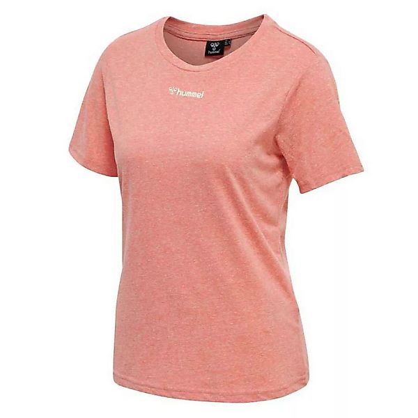 Hummel Zandra Kurzärmeliges T-shirt M Sugar Coral Melange günstig online kaufen