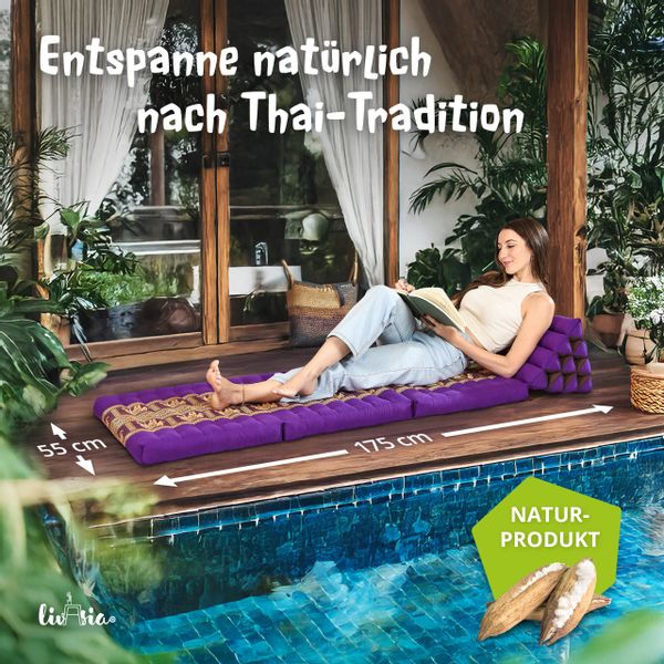 livasia Sitzsack Thaikissen 3 Auflagen (Deluxe) vegan günstig online kaufen