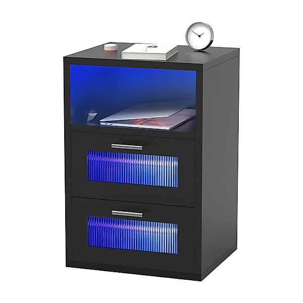 oyajia Nachttisch mit 2/3 Schubladen, Beistelltisch günstig online kaufen