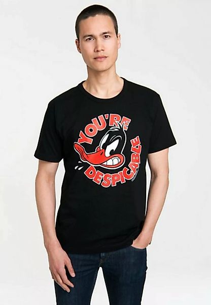 LOGOSHIRT T-Shirt Looney Tunes - Daffy Duck mit Daffy Duck-Frontprint günstig online kaufen