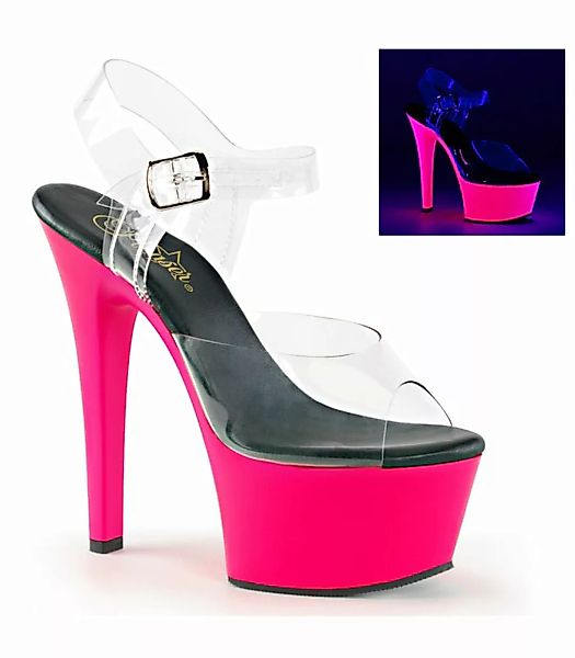 Neon Plateau Sandalette ASPIRE-608UV - Pink (Schuhgröße: EUR 41) günstig online kaufen