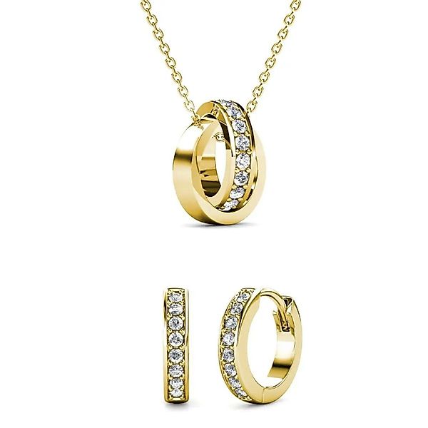 Ella Eisvogel Schmuckset Circle Hoop Schmuckset günstig online kaufen