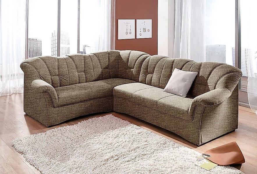 DOMO collection Ecksofa »Papenburg B/T/H: 242/190/84 cm L-Form« wahlweise m günstig online kaufen