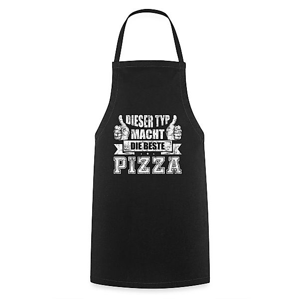 Spreadshirt Kochschürze Pizza Lustiger Spruch Pizzabäcker günstig online kaufen