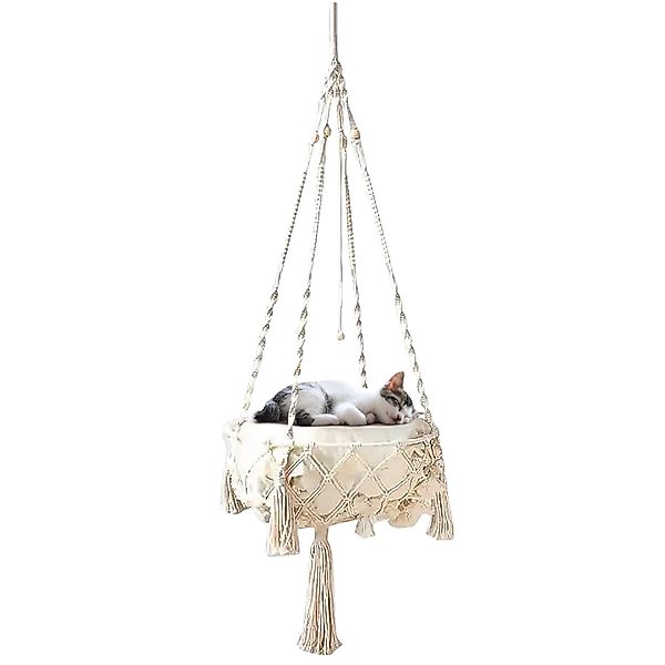 TWSOUL Katzen-Hängematte Hängender Korb für Haustiere,Katzenschaukel, günstig online kaufen