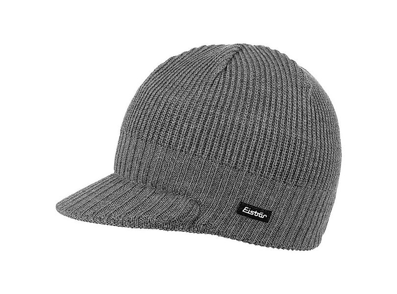 Eisbär Beanie (1-St) Strickmütze mit Schirm, Made in Austria günstig online kaufen