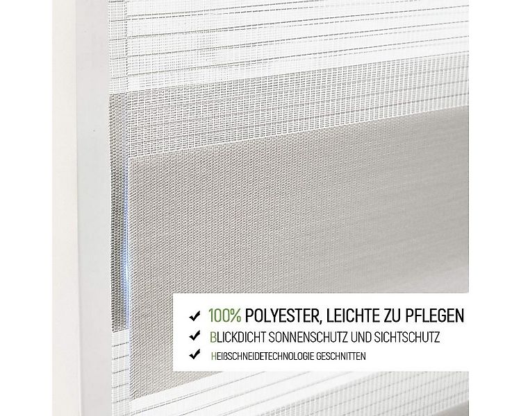 Doppelrollo Klemmfix ohne Bohre, OUBO, verdunkelnd, Fensterrollo Seitenzugr günstig online kaufen