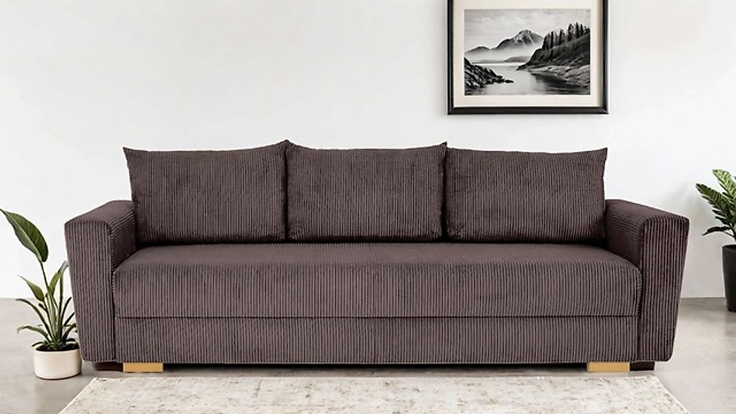 INOSIGN 3-Sitzer »MAGHERA Schlafsofa mit Bettkasten, in hochwertiger Verarb günstig online kaufen