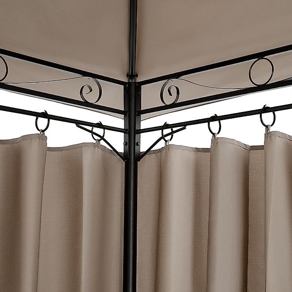Casaria Pavillon Topas, 3x4m, UV-Schutz 50+, günstig online kaufen