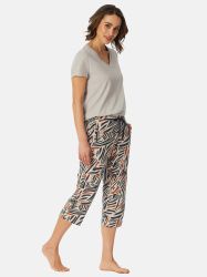 Schiesser Pyjamahose Mix & Relax 3/4 günstig online kaufen