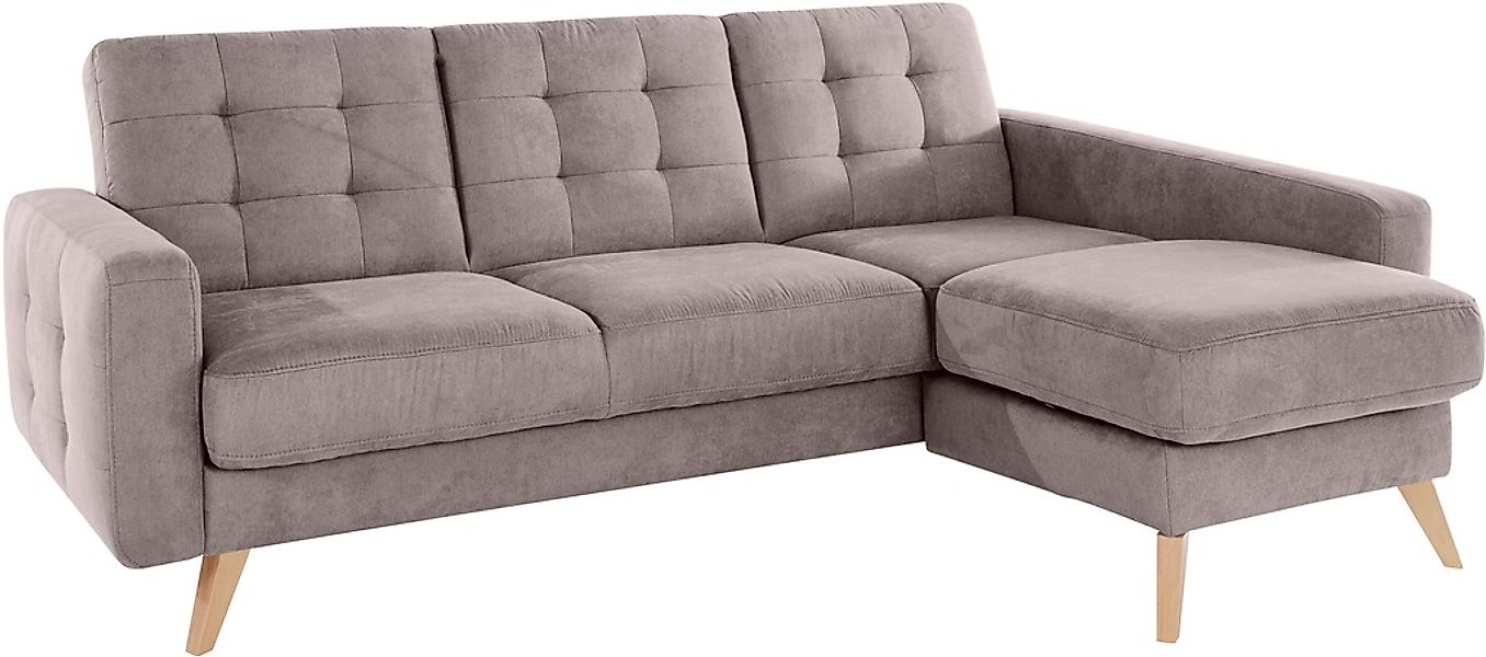 exxpo - sofa fashion Ecksofa »Nappa, kompakt und komfortabel, bequem, zeitl günstig online kaufen