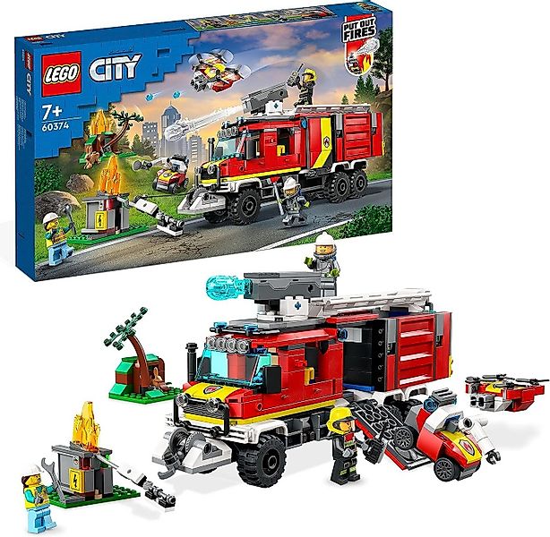 LEGO® City - Einsatzleitwagen der Feuerwehr (60374) Konstruktions-Spielset, günstig online kaufen