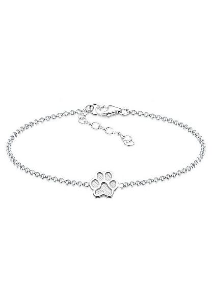 Elli Armband Pfote Symbol Hund Katze 925er Silber (kein Set, 1-tlg), Pfote günstig online kaufen