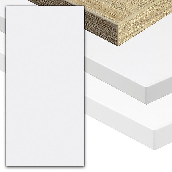 boho office® Schreibtischplatte, Tischplatte in Lichtgrau günstig online kaufen