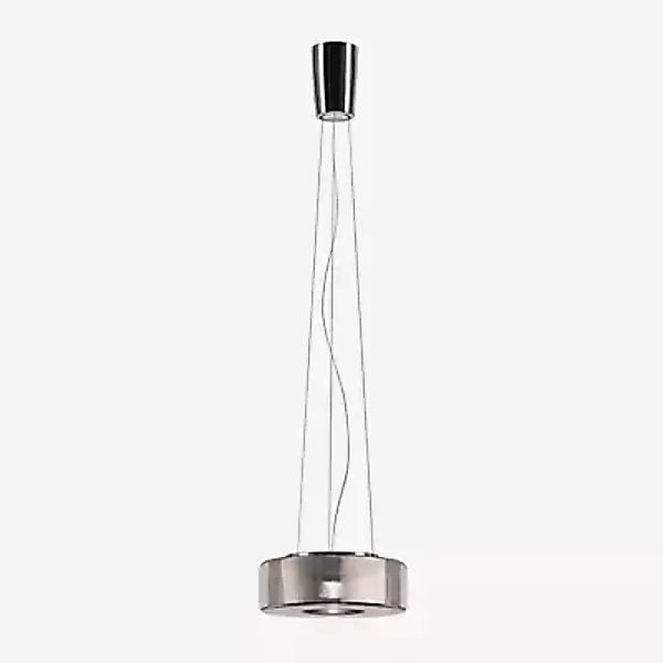 Serien Lighting Curling Pendelleuchte LED, glas - S - außendiffusor silber/ günstig online kaufen