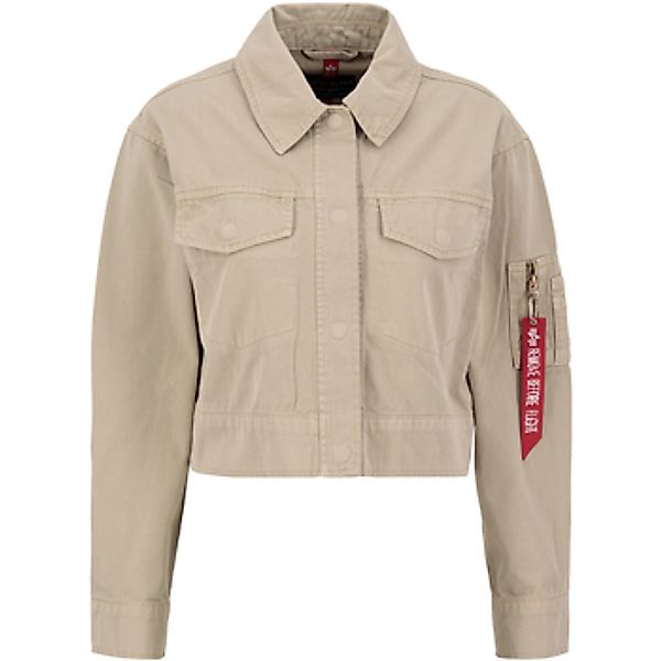 Alpha Industries  Jacken Deck Jacket Cropped Wmn - vintage sand günstig online kaufen