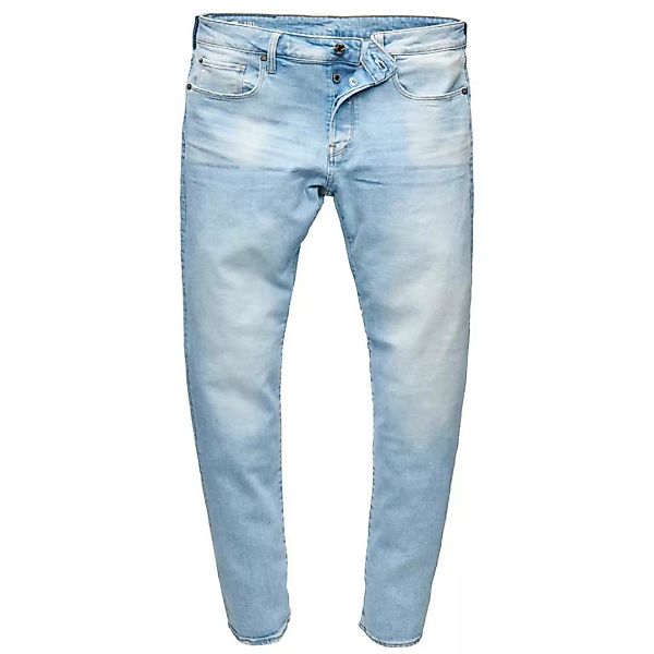 G-star 3301 Slim Jeans 33 Sun Faded Crystal Blue günstig online kaufen
