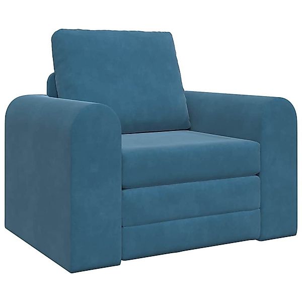 vidaXL Sofa Sofa Bett Blau 98 günstig online kaufen