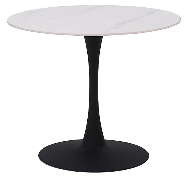 HELA Bistrotisch "PAOLA Esstisch rund", 90 cm, robuste Steinplatte, verschi günstig online kaufen