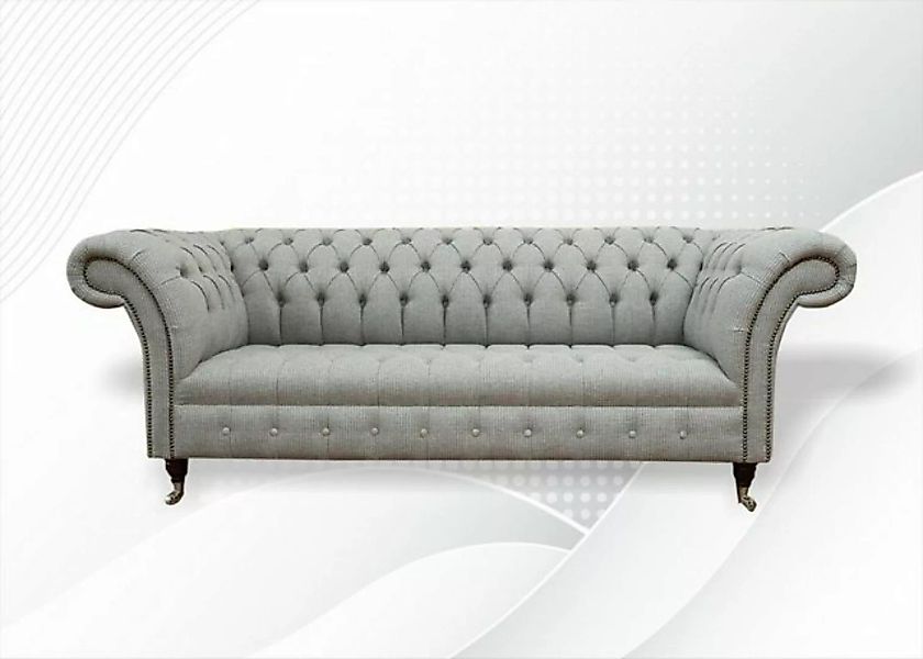 JVmoebel Sofa Chesterfield 3 Sitzer Designer Sofa Polster Sofas Couchen Sto günstig online kaufen