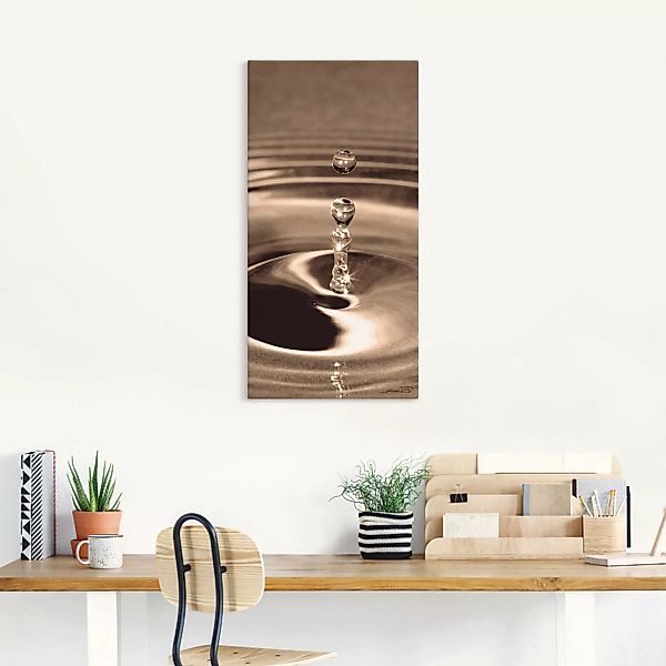 Artland Wandbild "Die Elemente: Wasser", Zen Bilder, (1 St.) günstig online kaufen
