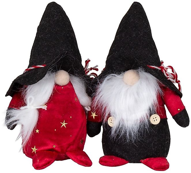 Christmas Paradise Weihnachtsfigur sitzender Gnom 20cm (Weihnachtswichtel, günstig online kaufen