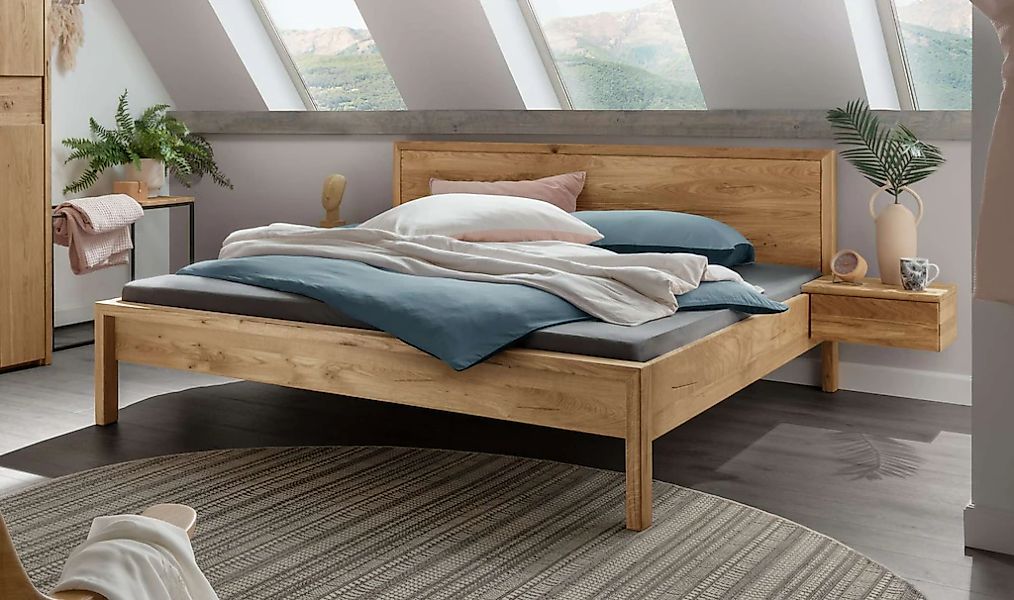 Home affaire Schlafzimmer-Set "Huven Schlafzimmer" 3 Stk. tlg. Massivholzbe günstig online kaufen