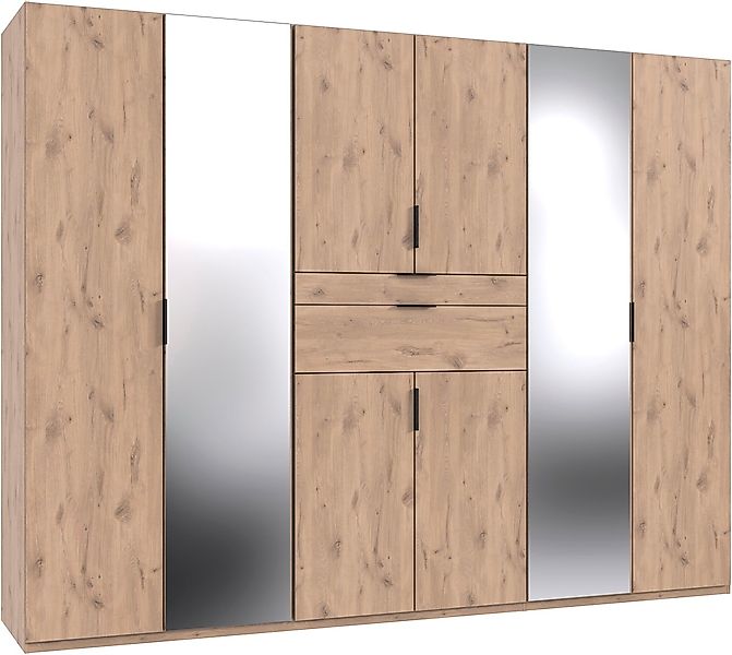 Wimex Drehtürenschrank "Moldau Kleiderschrank mit Spiegel Schlafzimmerschra günstig online kaufen