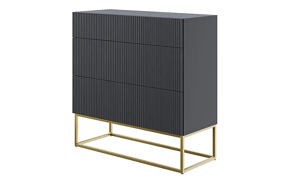 Selsey Kommode  Veldio ¦ schwarz ¦ Maße (cm): B: 90 H: 90 Kommoden & Sidebo günstig online kaufen