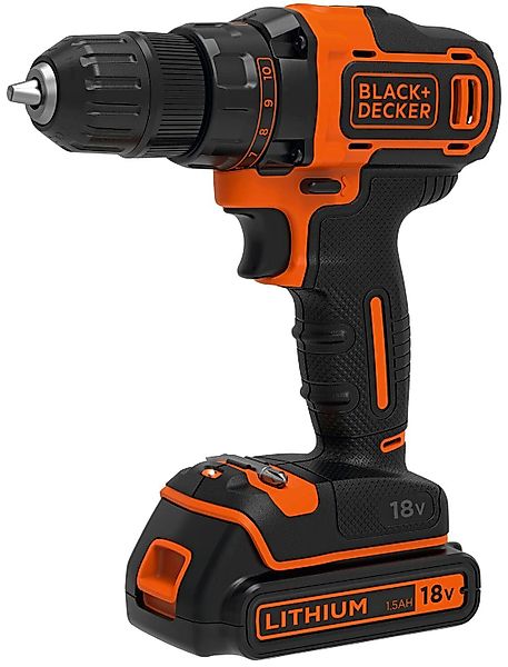 Black + Decker Akku-Bohrschrauber BDCDD186K, max. günstig online kaufen