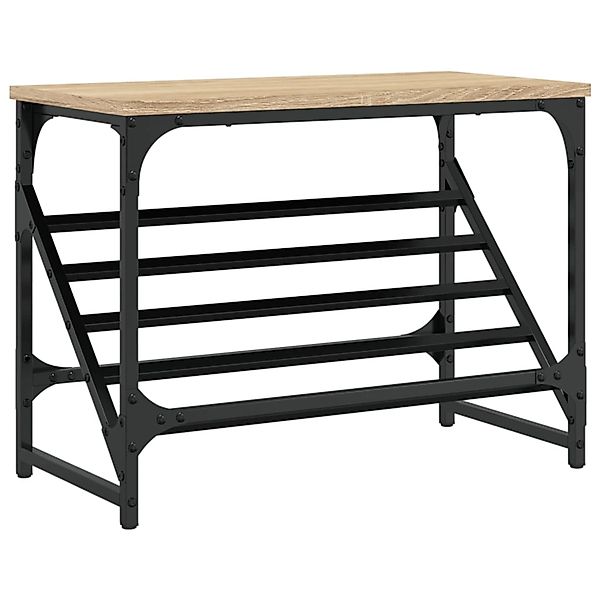 vidaXL Schuhregal Sonoma-Eiche 60x30x45 cm Holzwerkstoff 833414 günstig online kaufen