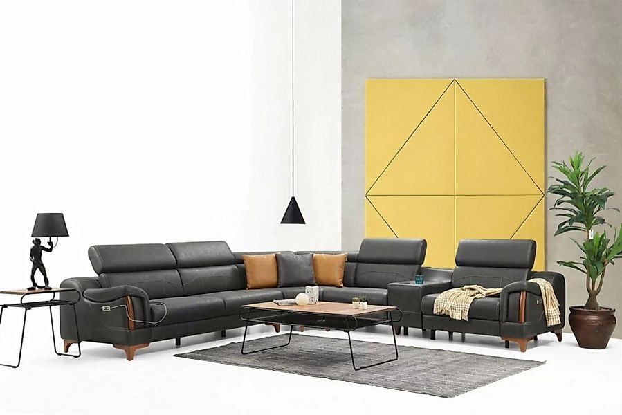JVmoebel Ecksofa Ecksofa Luxus Sofa L-Form Neu Möbel Wohnzimmer Designer Mo günstig online kaufen