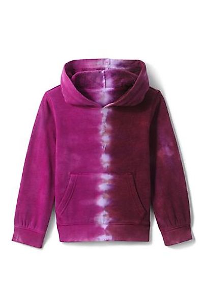 Sweatshirt-Hoodie, Größe: 110-116, Lila, Polyester, by Lands' End, Verbena/ günstig online kaufen