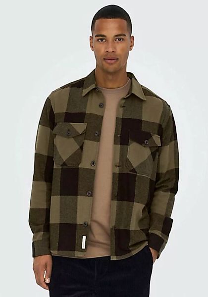 ONLY & SONS Karohemd MILO LIFE CHECK OVERSHIRT günstig online kaufen