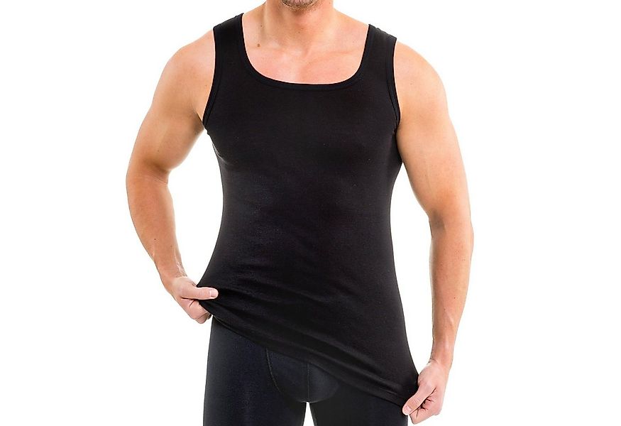 HERMKO Unterhemd 16025 Herren Tank Top angenehm weich Dank Modal exclusive günstig online kaufen