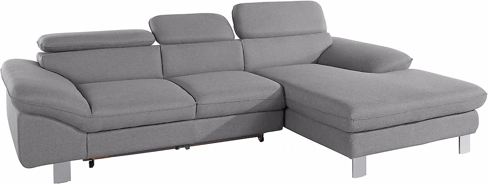 COTTA Ecksofa "Driver L-Form", mit Kopfteilverstellung, wahlweise mit Bettf günstig online kaufen