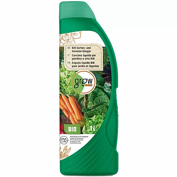 GROW by OBI BIO Garten- und Gemüse-Dünger, 1l günstig online kaufen