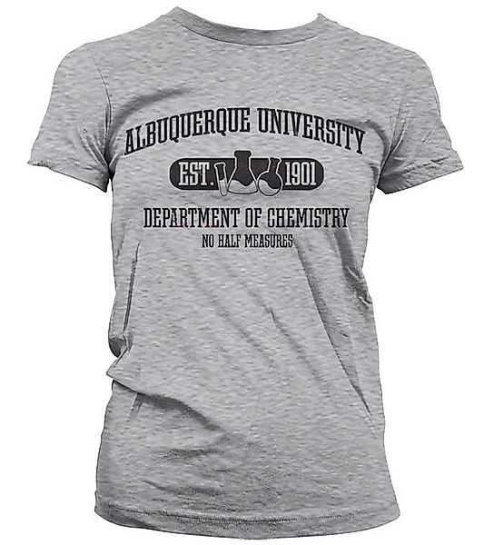 Breaking Bad T-Shirt Albuquerque University Dept Of Chemistry Girly Tee günstig online kaufen